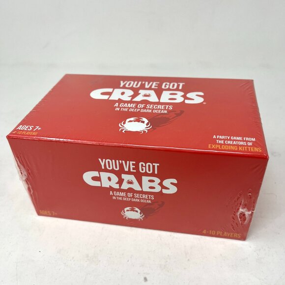 NEW & SEALED [2018] You've Got Crabs Card Game - 4-10 Players - Ages 7+ - Picture 2 of 4